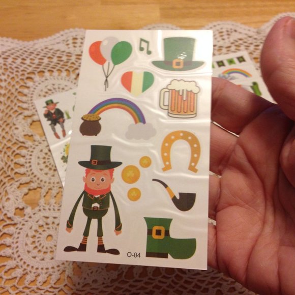 Saint Patrick's Day temporary tattoos - Picture 6 of 6